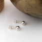 Sterling Silver 6 mm Ball Stud Earrings | KJ-372E-S6 | Unisex Jewellery - Kalitheo Jewellery