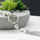 KTC-202 Silver - 'Elan Silver Fashion Statement Necklace - Kalitheo Jewellery
