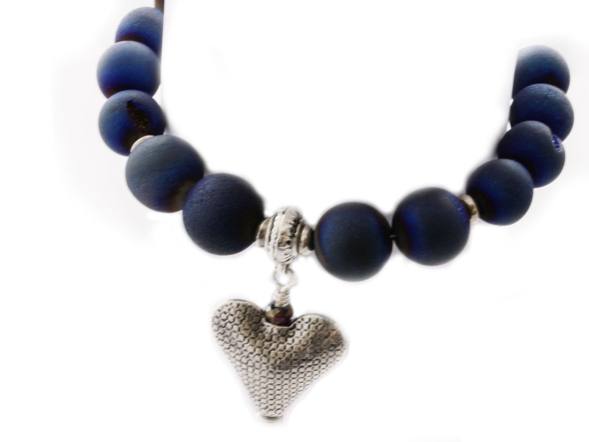 KTC-239 "Midnight Bliss" Gemstone Agate Bracelet - Kalitheo Jewellery
