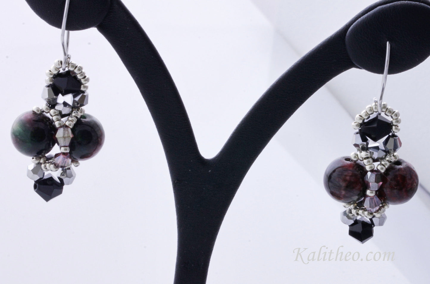KTC-270 Funky Dangle Beaded Earrings KTC-270 - Kalitheo Jewellery