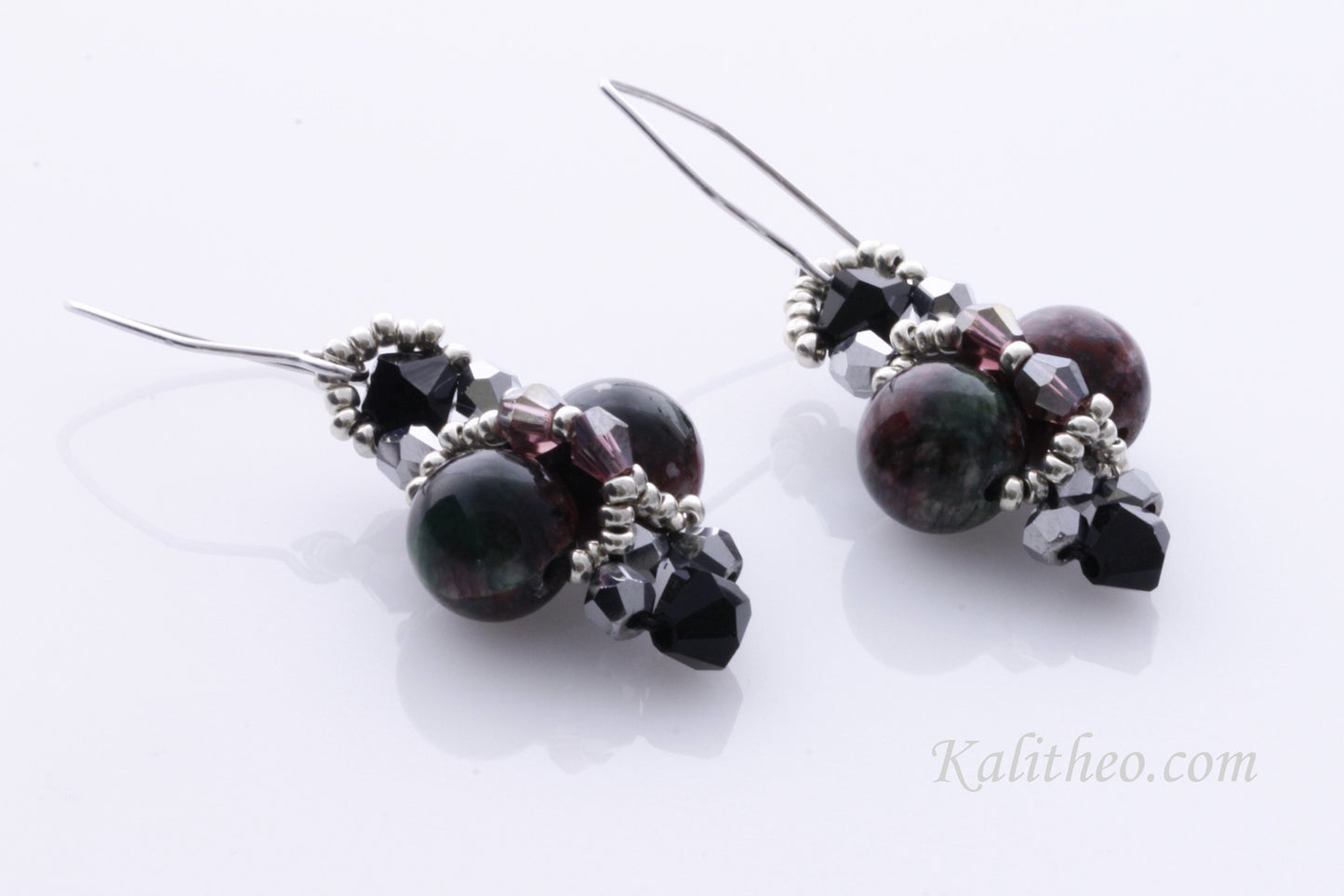 KTC-270 Funky Dangle Beaded Earrings KTC-270 - Kalitheo Jewellery