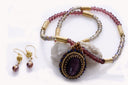 KTC-273 "Agatha" Cats Eye Necklace