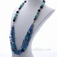 KTC-284 "Ariel Blue" Boho Multi-strand Necklace - Kalitheo Jewellery