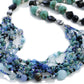 KTC-284 "Ariel Blue" Boho Multi-strand Necklace - Kalitheo Jewellery