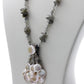 Ocean Princess - Freshwater Pearls & Labradorite | KJ-327N Handmade Necklace - Kalitheo Jewellery