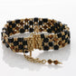 KTC-358 Statement Beaded Bracelet - Kalitheo Jewellery
