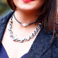 KTC-205A Long Statement Two Way Necklace - Kalitheo Jewellery
