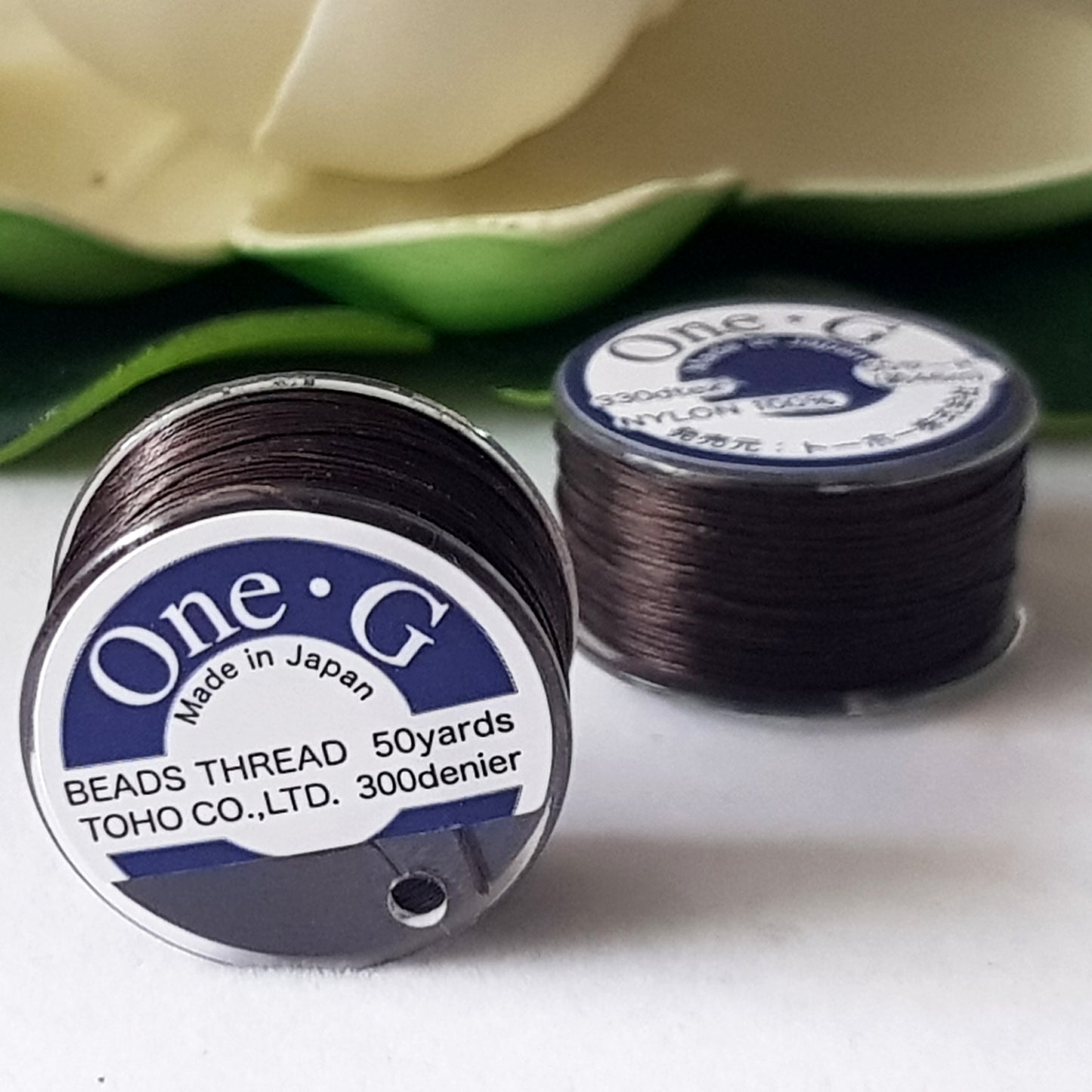 One-G Brown Beading Thread (50 Yards) Toho | PT-50-7 | Jewellery Making Supply