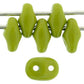 SuperDuo Olive Opaque 10g by Matubo | SD-53420 | Beading Supply