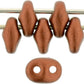 Matubo SuperDuo Dk Copper Metallic Matte 10g | SD-K0175 | Beading Supply