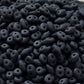 SuperDuo Jet Black Opaque Matte 10g by Matubo | SD-M2398 | Beading Supply