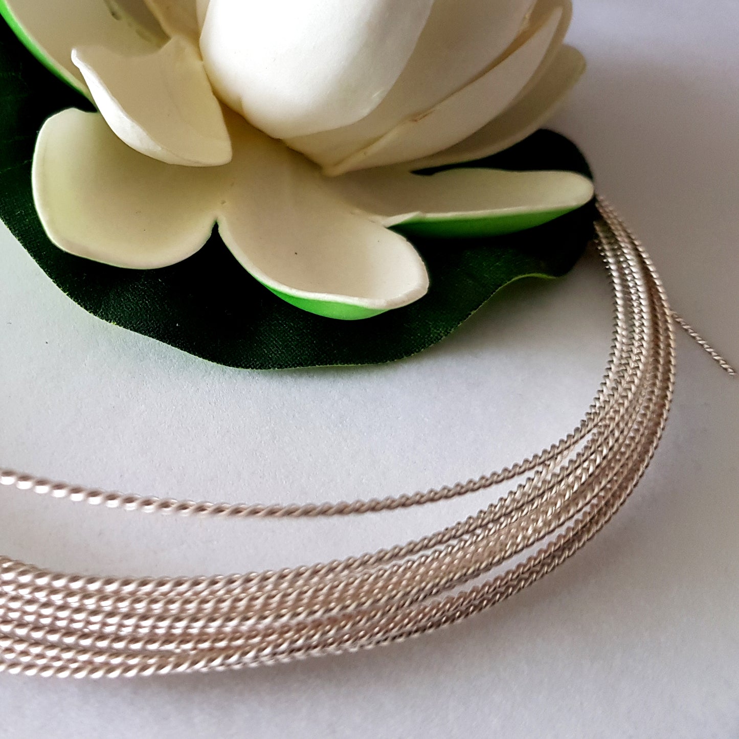 Twisted Fancy Wire Solid Sterling Silver 925 | SS-FancyW | Jewellery Making Supply
