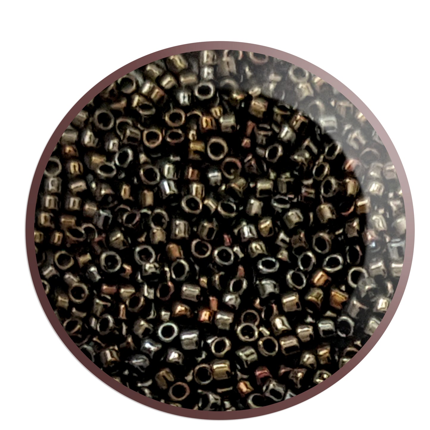 15/0 TR-83 Iris Brown Metallic Round Toho Seed Beads - Beading Supply - Kalitheo Jewellery