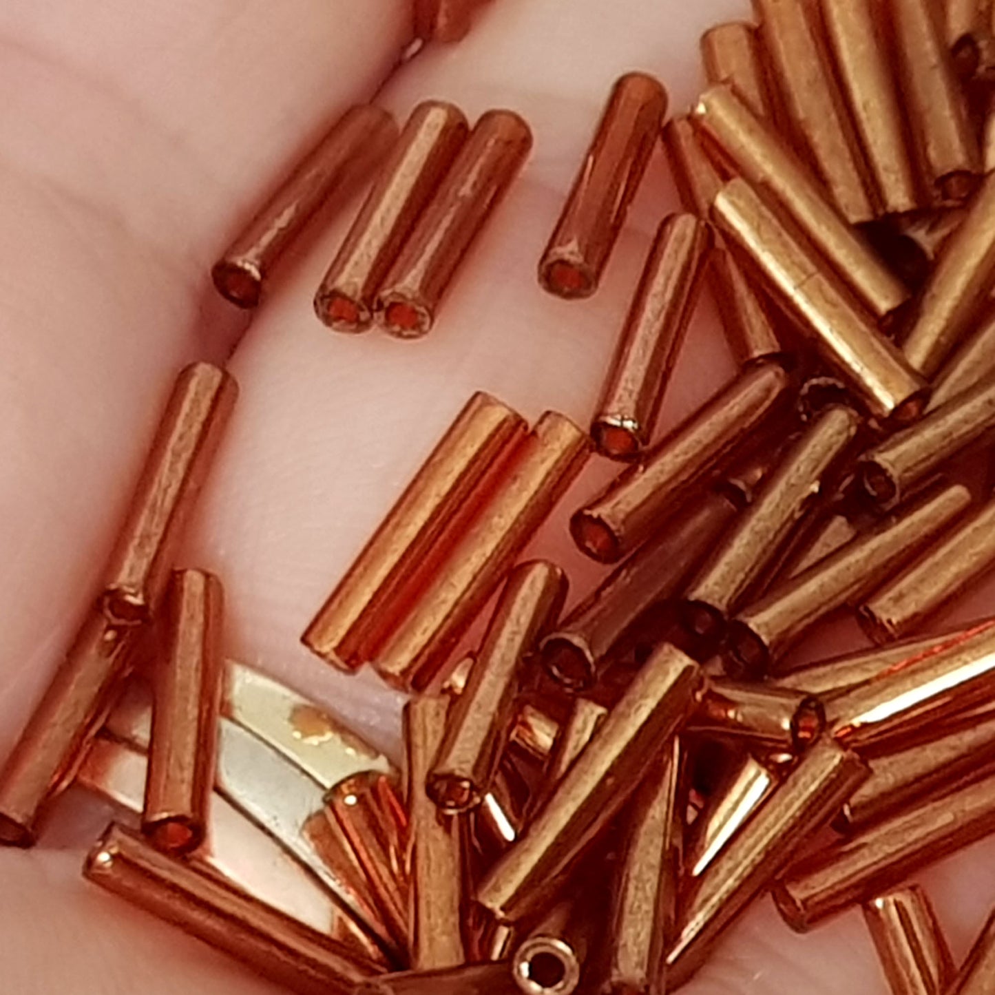 Bugle #3 - African Sunset Gold-Lustred Toho 9mm10g/30g | TB-03-329 | Beading Supply