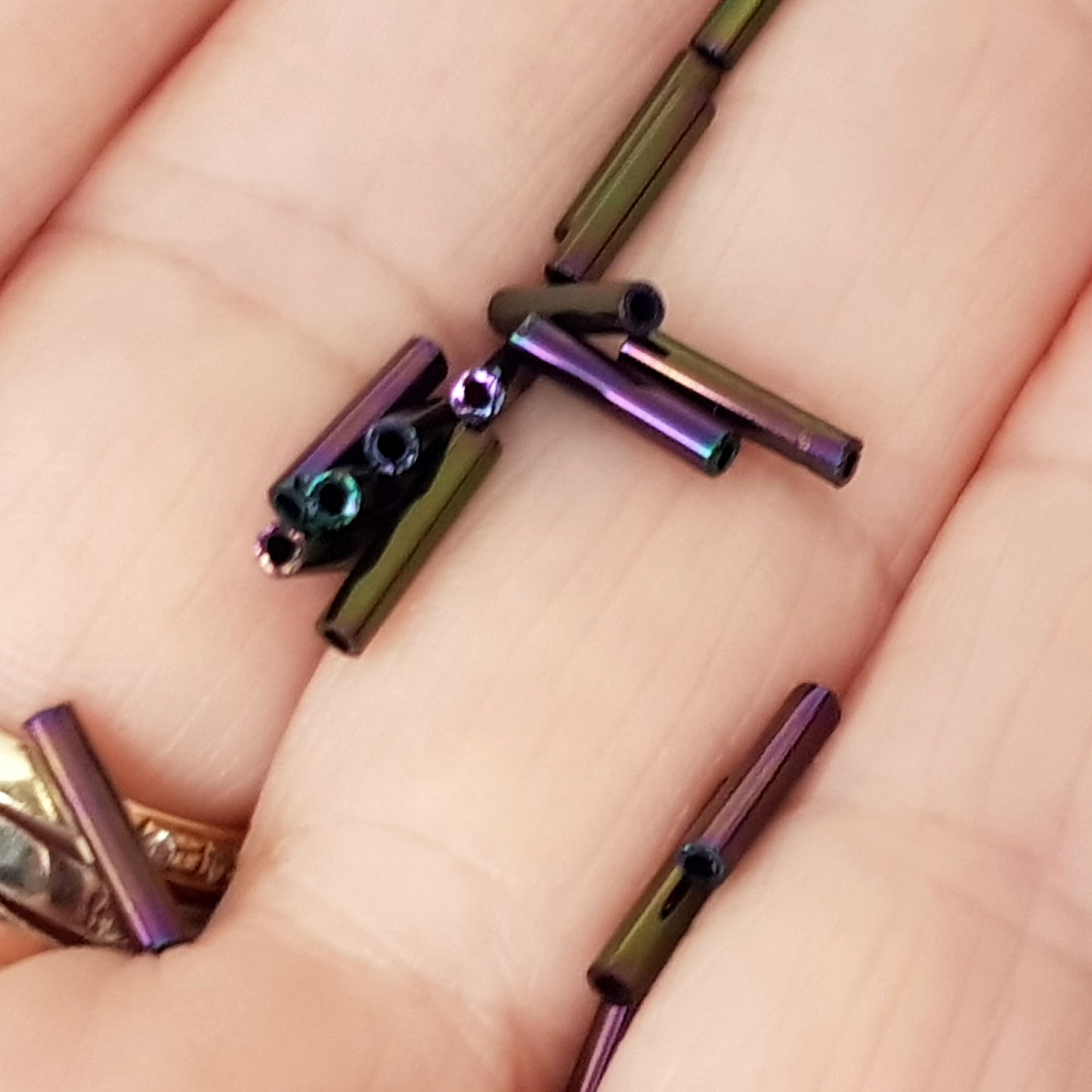 Bugle #3 - Purple Iris Metallic Toho 9mm10g/30g | TB-03-85 | Beading Supply