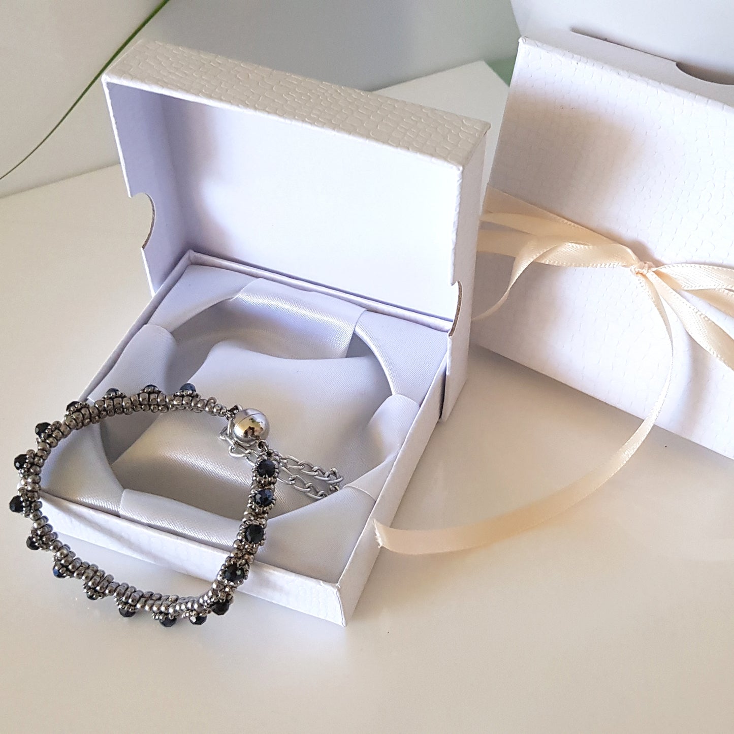Handmade Bracelet, Beaded Tennis Bracelet | Kalitheo Jewellery