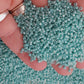 TR-413 TOHO SEED BEADS 11/0 TURQUOISE OPAQUE RAINBOW | JAPANESE GLASSDS