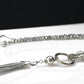 KTC-202 Silver - 'Elan Silver Fashion Statement Necklace - Kalitheo Jewellery
