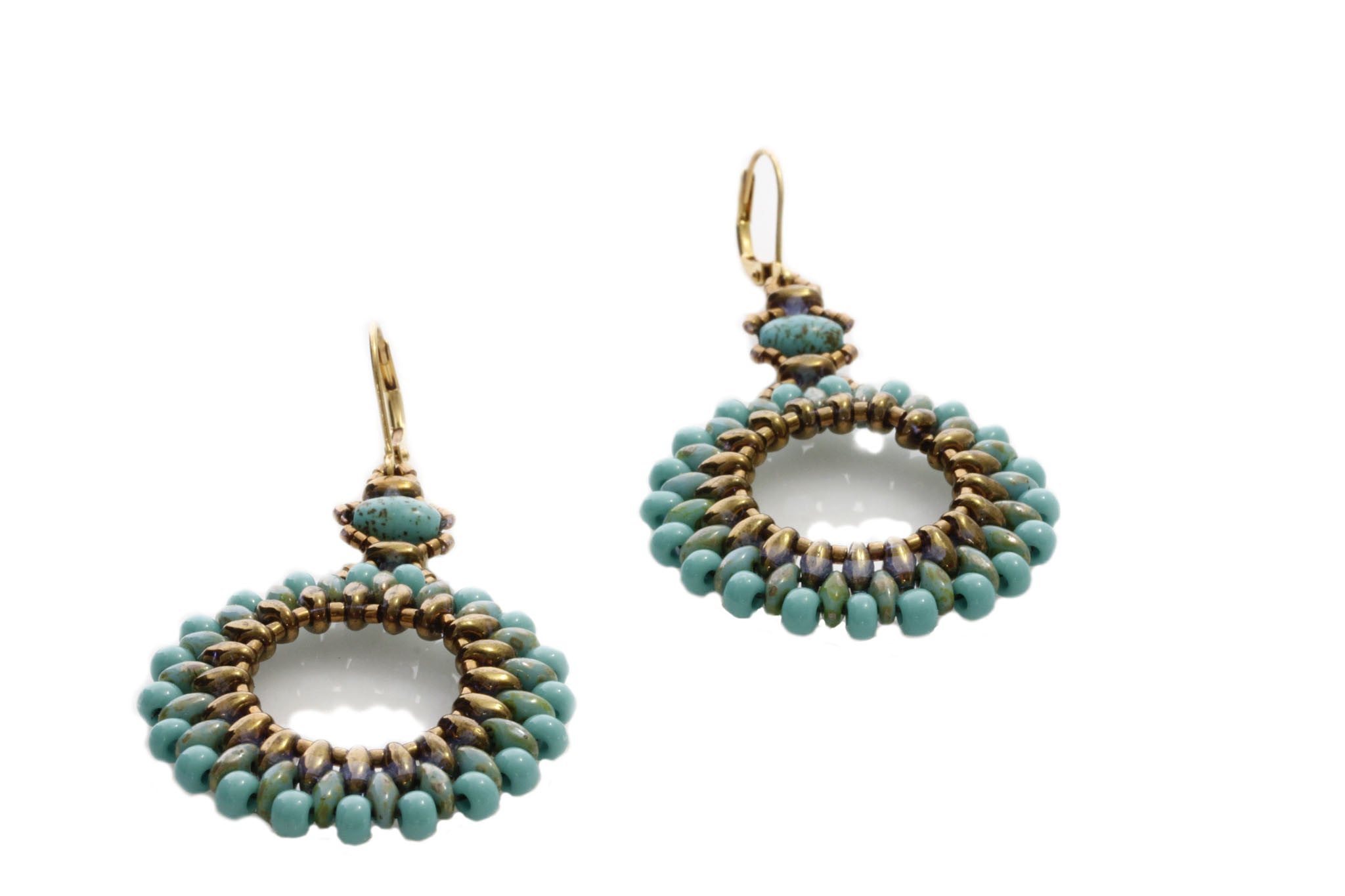 Blue store earrings online