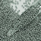 11/0 Toho Seed Beads in blue slate galvanized TR-PF565 with a beading scoop.