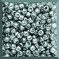 11/0 toho seed beads in blue slate galvanized TR-PF565 in a square window.