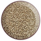 A pack of round, matte finish, aluminum galvanized Toho seed beads in a brown color.