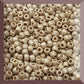 Close up matte galvanized aluminium  11/0 TR-PF558F