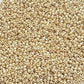 11/0 TR-PF558 Aluminium Galvanized Permanent Finish Round Toho Seed Beads  close up