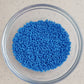 in a bowl 11/0 Toho Seed Beads in cornflower blue tr-43d