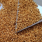 11/0 Toho Seed Beads in Old Gold Permanent Finish TR-PF591 triangle scoop.