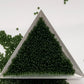 11/0 Toho Seed Beads in olivine frosted transparent TR-940F with a triangle scoop.