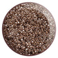 Circle close up crystal gold-lined beads