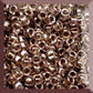 Real close up beads in a square view